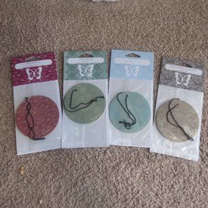 4 Scentsy Scent Circle Car Air Fresheners Various Scents